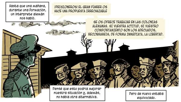 Cómic sobre los republicanos españoles en Mathausen Cómic sobre los republicanos españoles en Mathausen