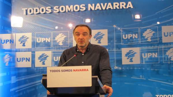 Javier Esparza, presidente de UPN Javier Esparza, presidente de UPN