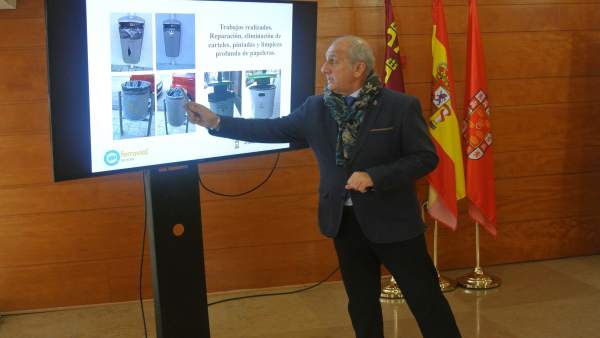El concejal Roque Ortiz El concejal Roque Ortiz