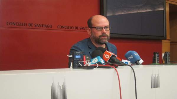 El alcalde de Santiago, Martiño Noriega El alcalde de Santiago, Martiño Noriega