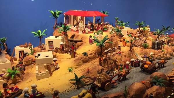 Belén de Playmobil de la Fundación Cajasol. Belén de Playmobil de la Fundación Cajasol.