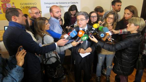 El delegado del Gobierno en Catalunya, Enric Millo El delegado del Gobierno en Catalunya, Enric Millo