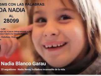 Campaña por Nadia Nerea en Internet