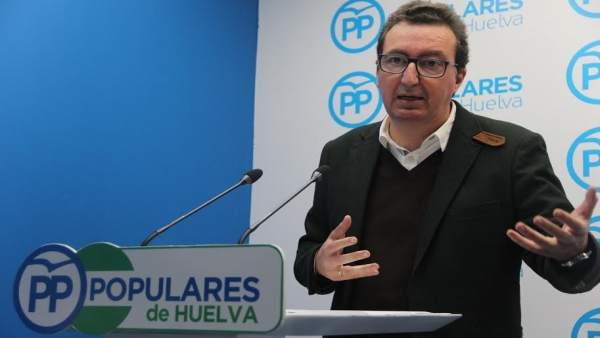 El presidente del PP de Huelva, Manuel Andrés González. El presidente del PP de Huelva, Manuel Andrés González.