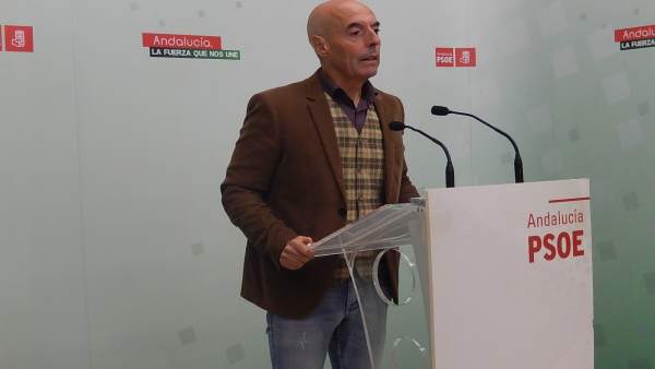 Antonio Hurtado en la sede del PSOE Antonio Hurtado en la sede del PSOE