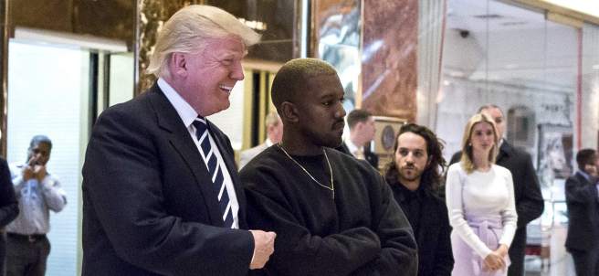 Kanye West y Donald Trump