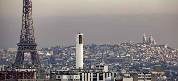Nube de polución sobre París