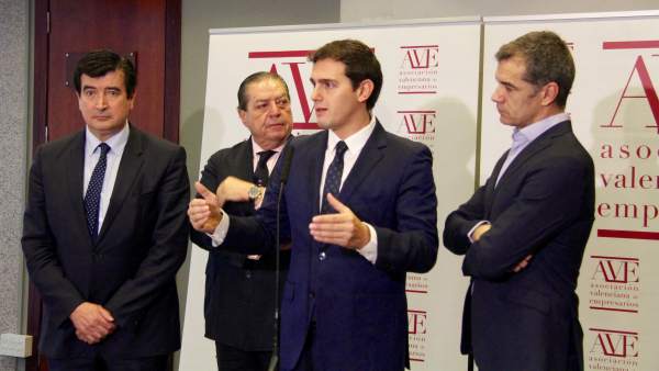 Albert Rivera en Valencia Albert Rivera en Valencia
