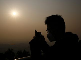 Contaminación China Pekín