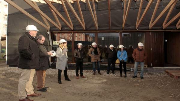 Nuevo edificio dotacional en Mendillorri. Nuevo edificio dotacional en Mendillorri.