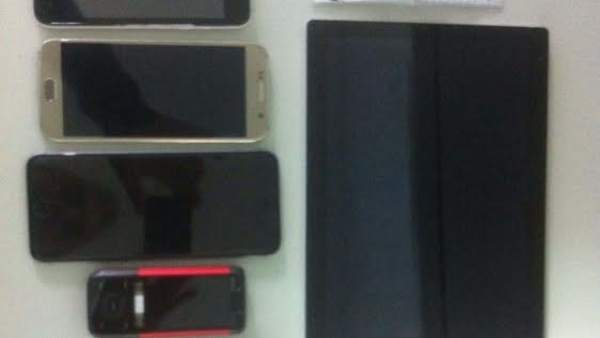 Móviles y tablets robados en Isla Cristina (Huelva). Móviles y tablets robados en Isla Cristina (Huelva).