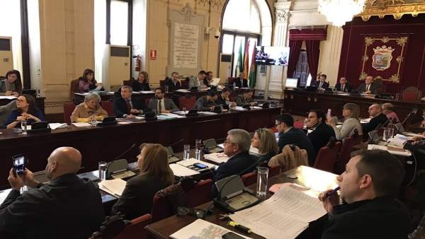 Pleno de Málaga. Noviembre 2016 Pleno de Málaga. Noviembre 2016