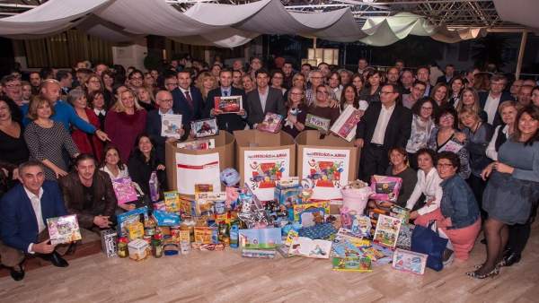 Juguetes recopilados por los trabajadores de SUMA Juguetes recopilados por los trabajadores de SUMA