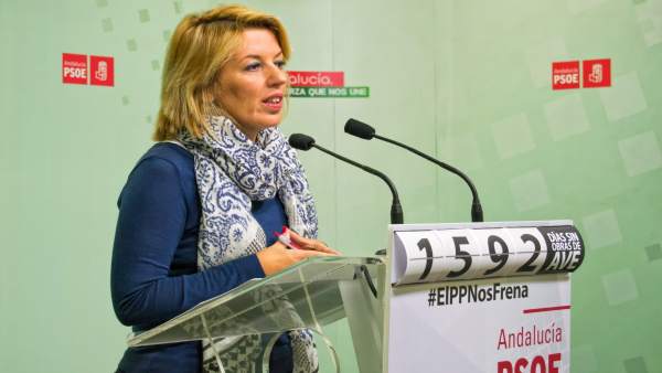 La diputada del PSOE Sonia Ferrer La diputada del PSOE Sonia Ferrer