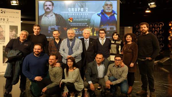 Miembros del equipo de dirección y artístico de 'Grupo 2 Homicidios'. Miembros del equipo de dirección y artístico de 'Grupo 2 Homicidios'.