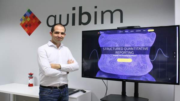 Ángel Alberich-Bayarri, CEO de QUIBIM Ángel Alberich-Bayarri, CEO de QUIBIM