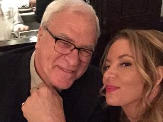 Jeanie Buss y Phil Jackson