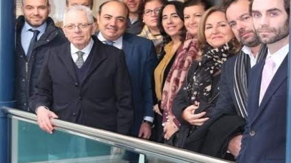 Representantes del Colegio de Abogados y entiedades beneficiarias Representantes del Colegio de Abogados y entiedades beneficiarias