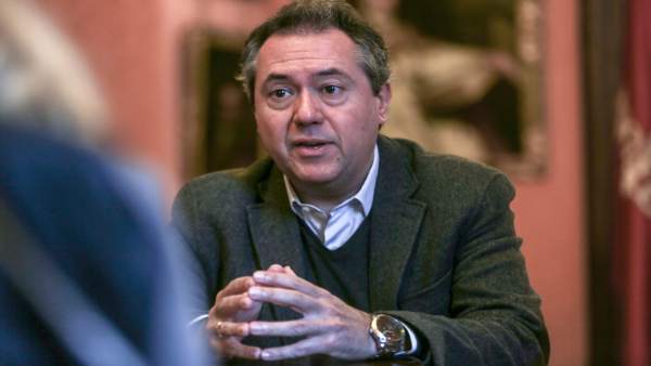 El alcalde de Sevilla, Juan Espadas, en una entrevista concedida a Europa Press El alcalde de Sevilla, Juan Espadas, en una entrevista concedida a Europa Press