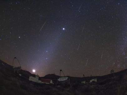 Lluvia de meteoros Gemínidas.