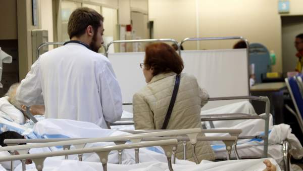 Urgencias de la Vall d'Hebrón de Barcelona. Urgencias de la Vall d'Hebrón de Barcelona.