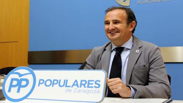 El concejal del PP en el Ayuntamiento de Zaragoza, Ángel Lorén El concejal del PP en el Ayuntamiento de Zaragoza, Ángel Lorén