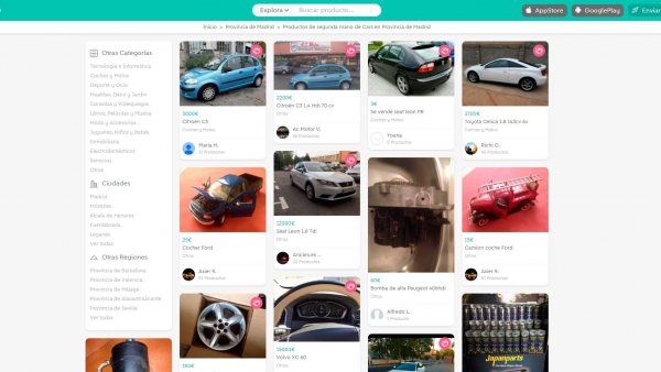 Captura de Wallapop Captura de Wallapop
