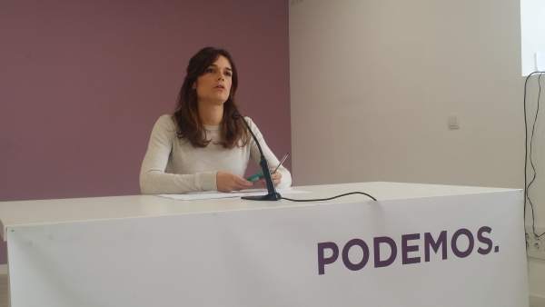 La responsable de Igualdad de Podemos, Clara Serra La responsable de Igualdad de Podemos, Clara Serra