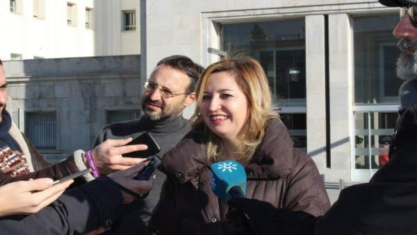 La presidenta del grupo parlamentario de Podemos Andalucía, Carmen Lizárraga La presidenta del grupo parlamentario de Podemos Andalucía, Carmen Lizárraga