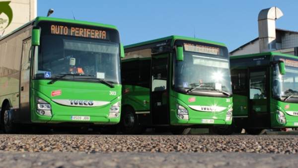 Un autobús de la empresa Auto Periferia Madrid Un autobús de la empresa Auto Periferia Madrid