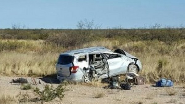 El coche en el que viajaban las víctimas del Club Italiano El coche en el que viajaban las víctimas del Club Italiano