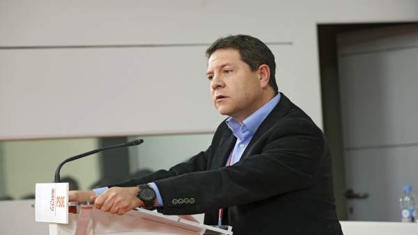 Page en el Comité del PSOE Page en el Comité del PSOE