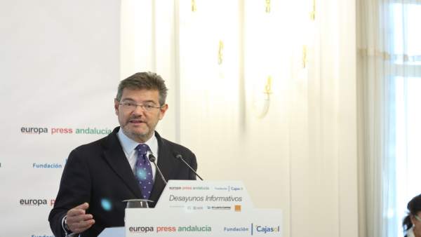 Ministro de Justicia, Rafael Catalá, en los Desayunos de Europa Press Andalucía Ministro de Justicia, Rafael Catalá, en los Desayunos de Europa Press Andalucía