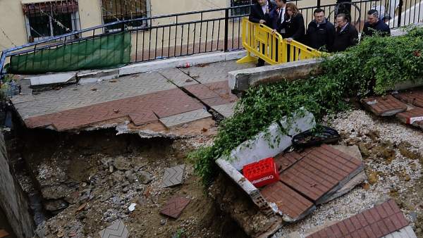 Susana Díaz marbella bernal inundaciones destrozos 2016 daños temporal Susana Díaz marbella bernal inundaciones destrozos 2016 daños temporal