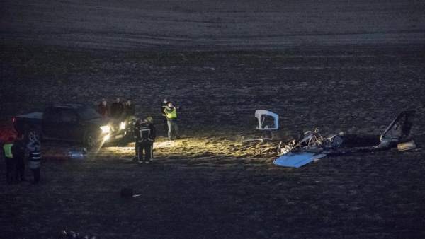 Accidente de avioneta en Casarrubios del Monte (Toledo) Accidente de avioneta en Casarrubios del Monte (Toledo)