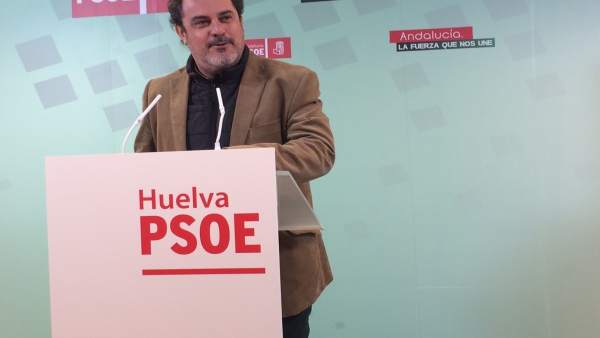 Jesús Ferrera en la sede del PSOE Jesús Ferrera en la sede del PSOE
