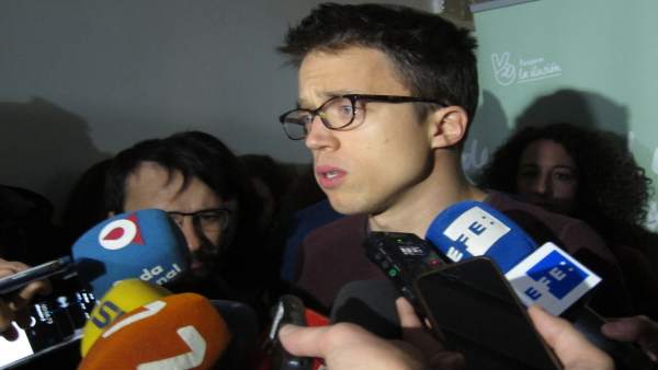 El secretario político y portavoz de Podemos en el Congreso, Íñigo Errejón El secretario político y portavoz de Podemos en el Congreso, Íñigo Errejón