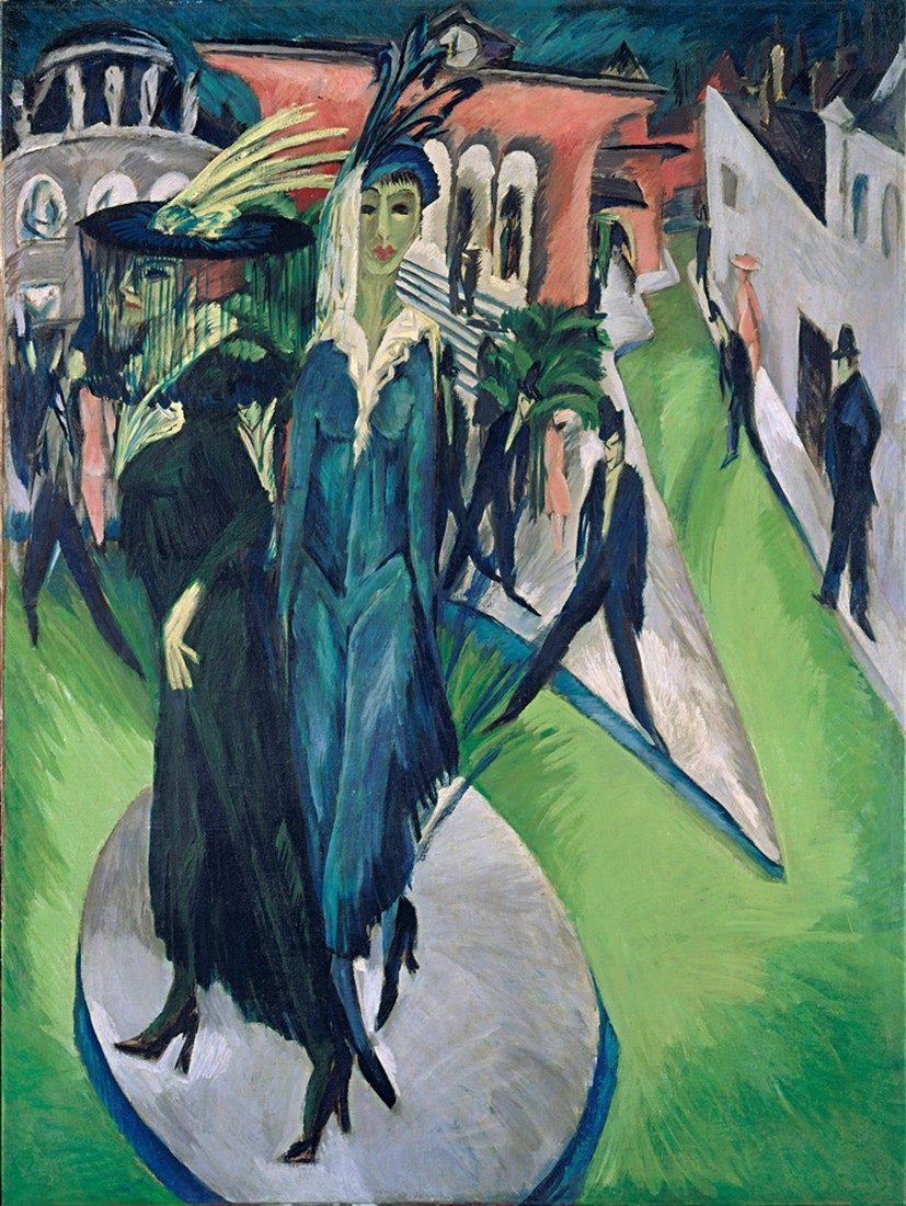 Foto 'Potsdamer Platz', 1914 Ernst Ludwig Kirchner