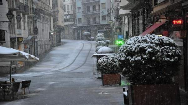 Nevada en Teruel. Nevada en Teruel.