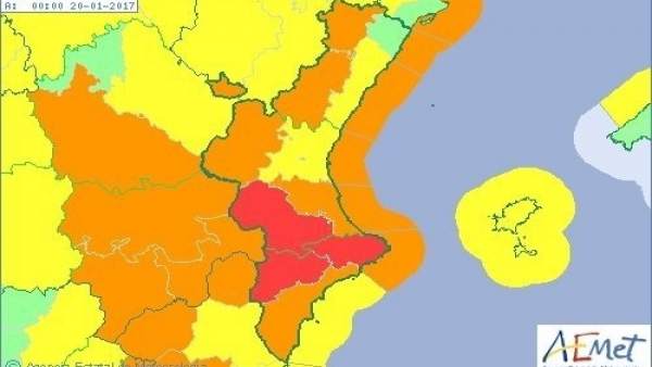 Les temperatures cauen fins a -7 graus a Fredes i Alacant es fa de dia coberta de neu Les temperatures cauen fins a -7 graus a Fredes i Alacant es fa de dia coberta de neu