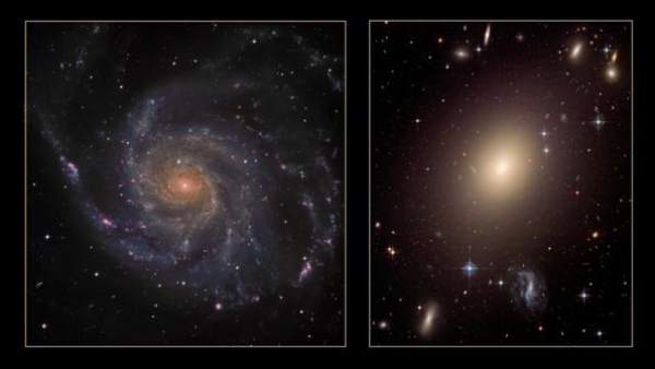 Galaxia captada por el observatorio de Calar Alto Galaxia captada por el observatorio de Calar Alto