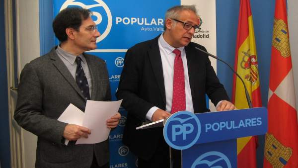 Los concejales del PP de Valladolid Jesús Enríquez y Antonio Martínez Bermejo Los concejales del PP de Valladolid Jesús Enríquez y Antonio Martínez Bermejo