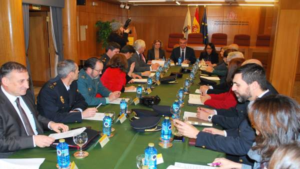 Reunión del Plan de convivencia y seguridad escolar en Galicia. Reunión del Plan de convivencia y seguridad escolar en Galicia.