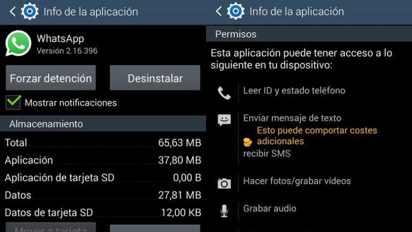 Permisos de Whatsapp Permisos de Whatsapp