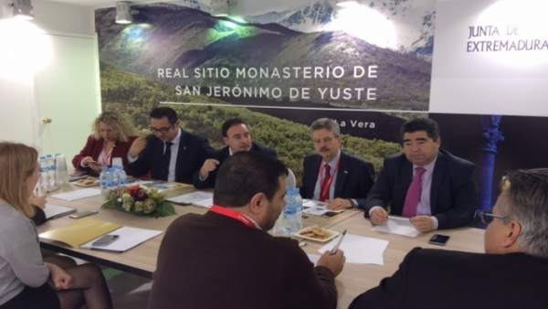 José Luis Navarro en Fitur José Luis Navarro en Fitur
