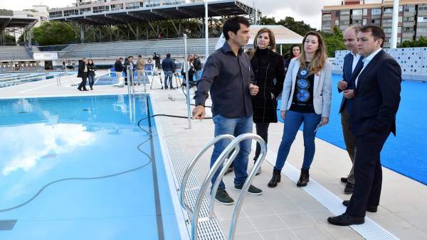 Visita a la piscina Visita a la piscina