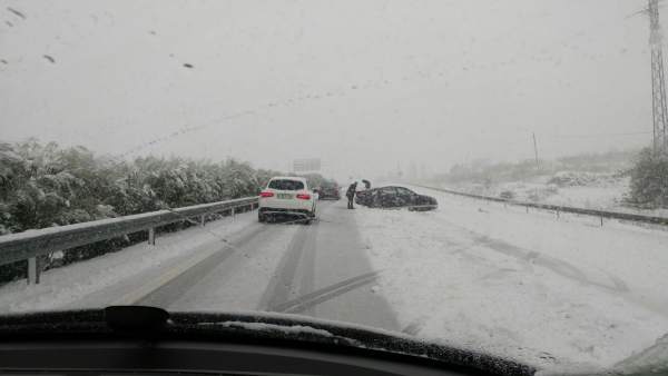 Imagen de la carretera RM-15, en el trayecto entre Mula y Caravaca Imagen de la carretera RM-15, en el trayecto entre Mula y Caravaca