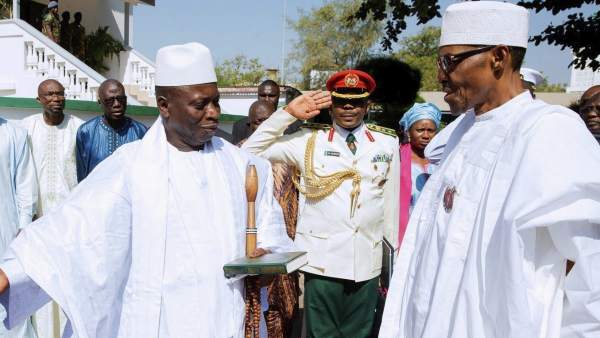 Yameeh, presidente de Gambia. Yameeh, presidente de Gambia.