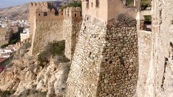 Bastión sur de La Alcazaba de Almería Bastión sur de La Alcazaba de Almería