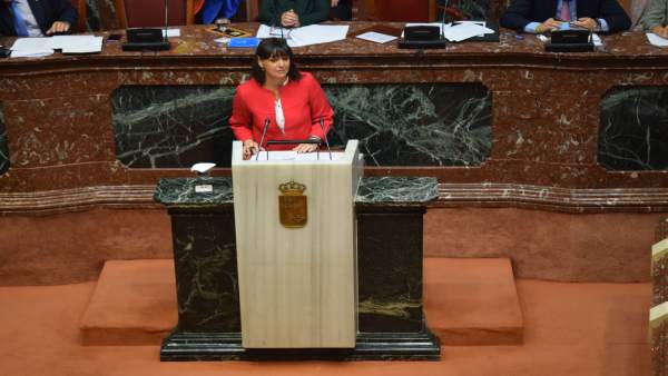 La viceportavoz del Grupo Parlamentario Popular, Isabel María Soler La viceportavoz del Grupo Parlamentario Popular, Isabel María Soler